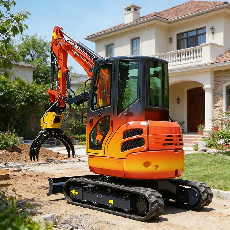 Powerful Compact Track Excavator with High Tractive Force for Steep Slope and Wet Condition Work
Powerful Compact Track Excavator with High Tractive Force for Steep Slope and Wet Condition Work