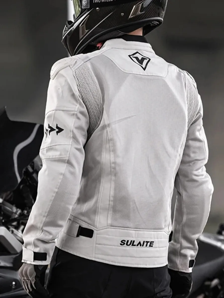 Motorcycle Jacket for Men Summer Mesh Breathable CE Protective Gear Anti-fall Windproof Riding Racing Moto Jacket
Motorcycle Jacket for Men Summer Mesh Breathable CE Protective Gear Anti-fall Windproof Riding Racing Moto Jacket