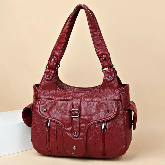 High Quality Soft Leather Women's Shoulder Bags Multi-Layer Female Crossbody Bag Luxury Designer Handbags Ladies Tote
High Quality Soft Leather Women's Shoulder Bags Multi-Layer Female Crossbody Bag Luxury Designer Handbags Ladies Tote