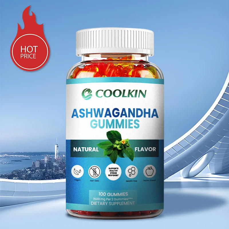 Ashwagandha Gummies - Promotes Brain Health, Improves Mood, Supports Cognition, Relieves Stress, and Improves Concentration
Ashwagandha Gummies - Promotes Brain Health, Improves Mood, Supports Cognition, Relieves Stress, and Improves Concentration