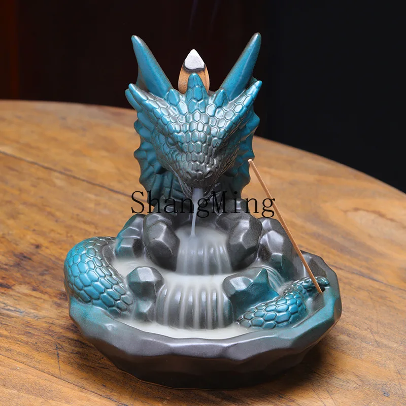 PYH new creative backflow incense burner household indoor incense tea ceremony large ornament zen kiln change Jiaolong original
PYH new creative backflow incense burner household indoor incense tea ceremony large ornament zen kiln change Jiaolong original