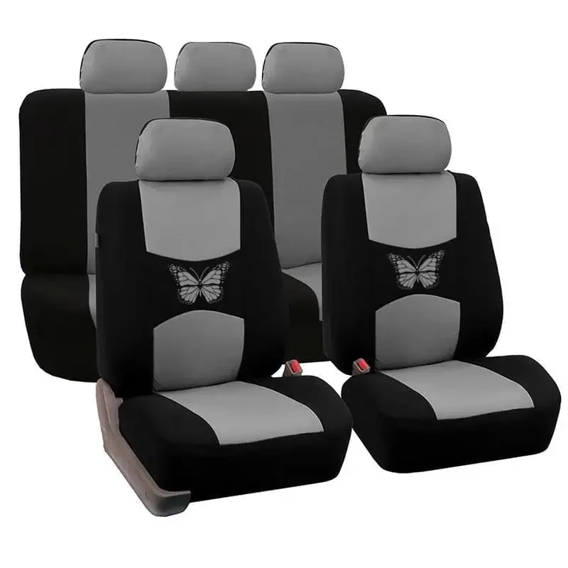Stylish Butterfly Pattern Car Seat Covers Full Set 5 Seats Car Chair Covers Seat Protecter Auto Protection Accessories
Stylish Butterfly Pattern Car Seat Covers Full Set 5 Seats Car Chair Covers Seat Protecter Auto Protection Accessories
