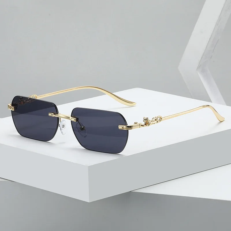 Luxury Metal Rimless Rectangle Sunglasses UV400 Protection Fashion Square Eyewear Women Summer Outdoor Driving Travel Shades
Luxury Metal Rimless Rectangle Sunglasses UV400 Protection Fashion Square Eyewear Women Summer Outdoor Driving Travel Shades
