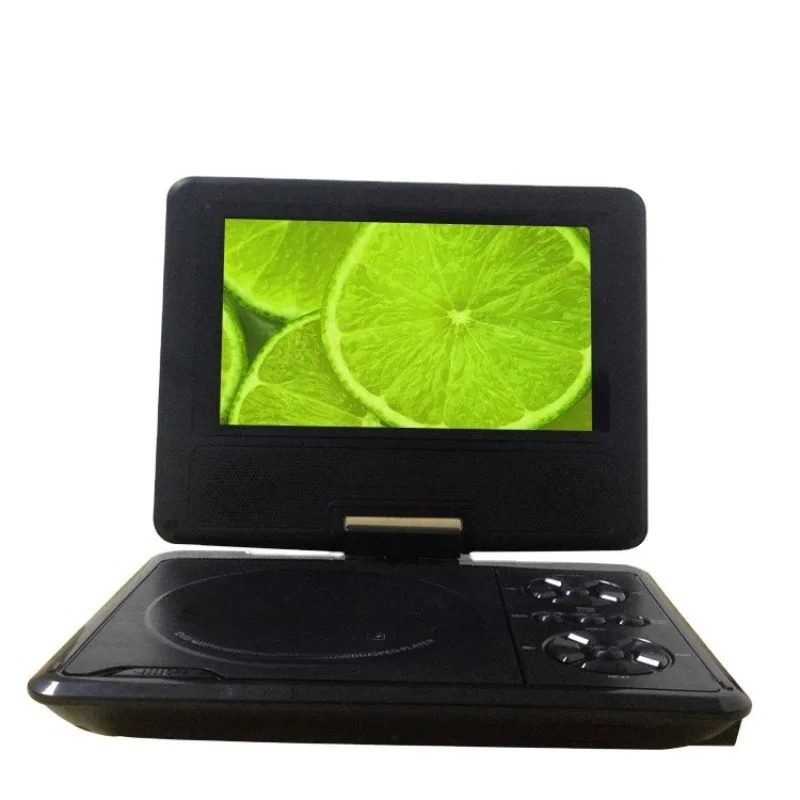 Portable 7-inch Player Mini LCD Player with Battery Remote Control Swivel Screen Home DVD Player
Portable 7-inch Player Mini LCD Player with Battery Remote Control Swivel Screen Home DVD Player