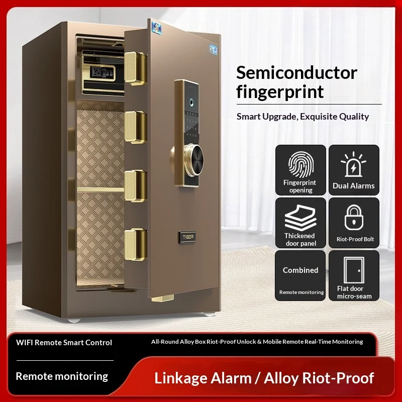 【Hot】Large Office Home Biometric Fingerprint Digital Safe Box All Steel Fireproof Electronic Password Security Vault Armored War
【Hot】Large Office Home Biometric Fingerprint Digital Safe Box All Steel Fireproof Electronic Password Security Vault Armored War