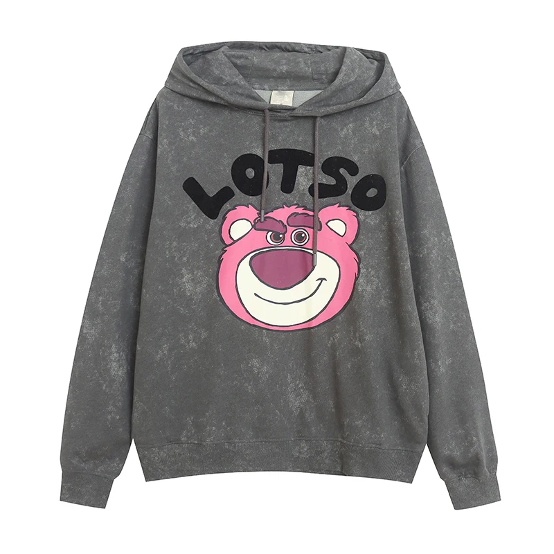 Washed Pure Cotton Cartoon Anime Print Anti-Aging Casual Side Pocket Sweatshirt Loose Slimming Loop Women's Casual Style
Washed Pure Cotton Cartoon Anime Print Anti-Aging Casual Side Pocket Sweatshirt Loose Slimming Loop Women's Casual Style