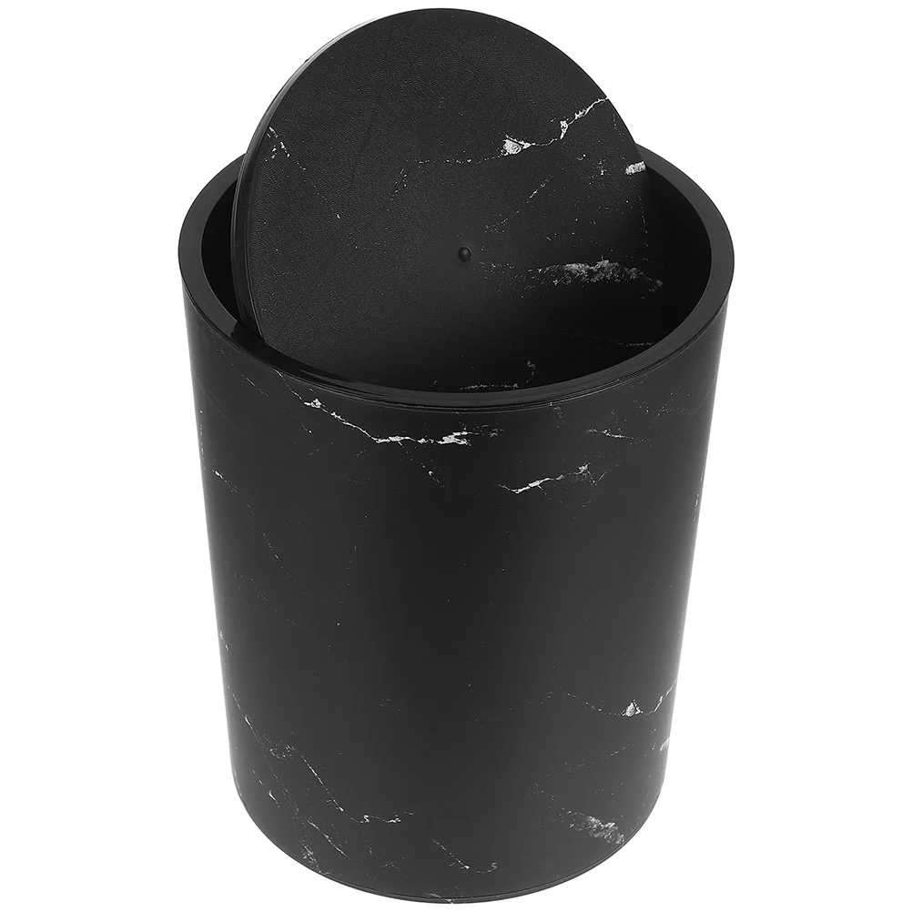Large Capacity Marble Pattern Trash Can Lid for Home Office Bathroom Decorative Waste Bin Odor Control Swing
Large Capacity Marble Pattern Trash Can Lid for Home Office Bathroom Decorative Waste Bin Odor Control Swing