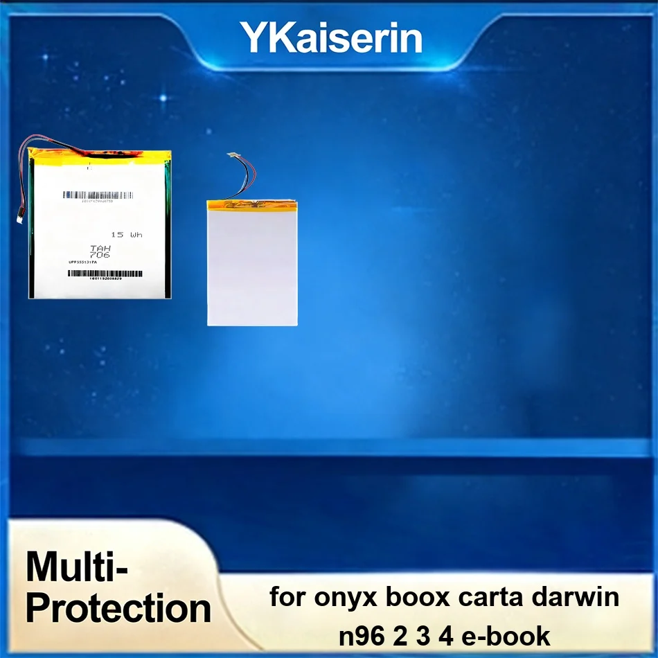 Аккумулятор высокой емкости 3000-4000 мАч для электронных книг Onyx Boox Carta Darwin N96 2 3 4
Аккумулятор высокой емкости 3000-4000 мАч для электронных книг Onyx Boox Carta Darwin N96 2 3 4