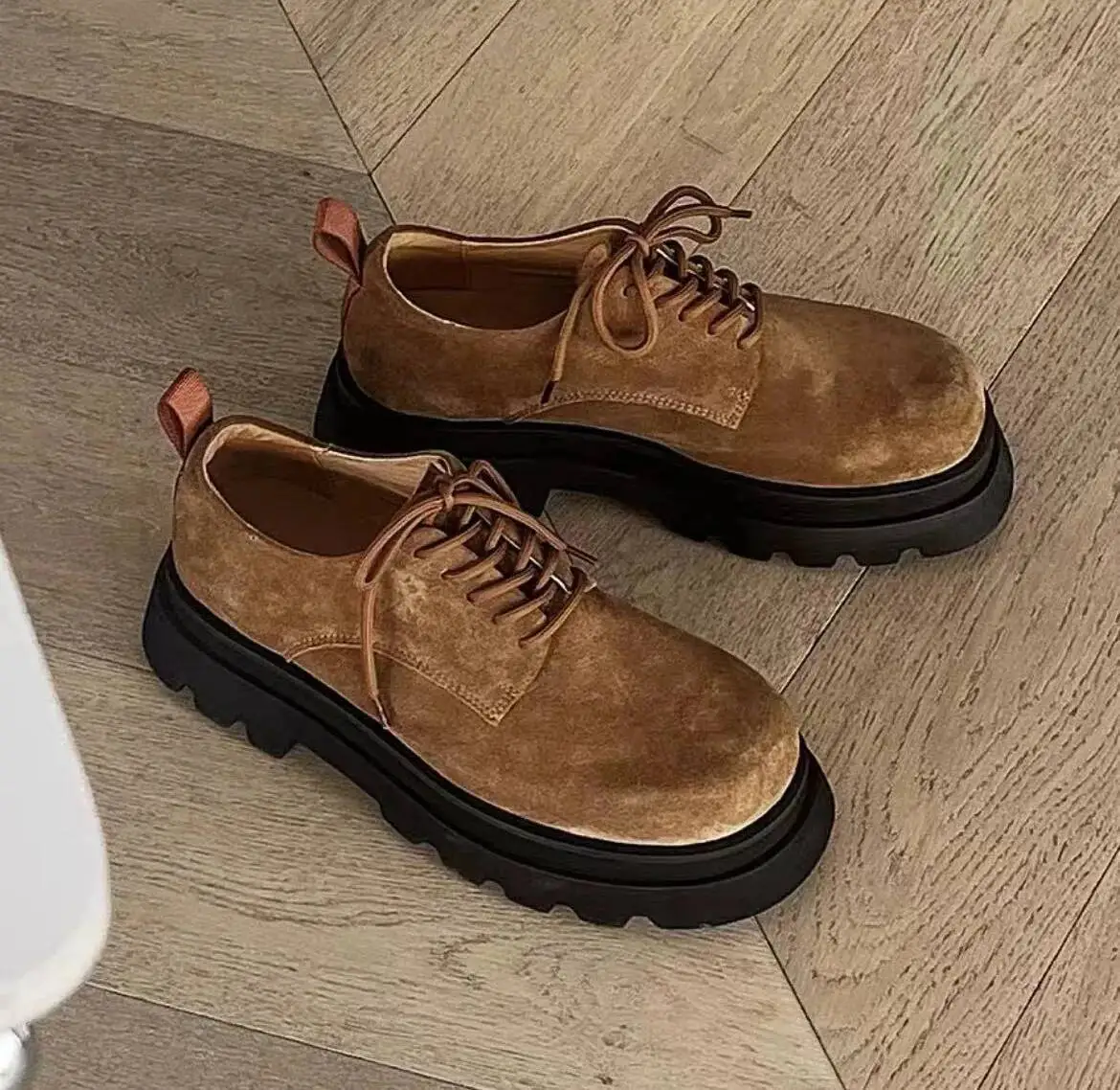 NEW Leather Autumn Platform Shoes for Men women Fashion Casual New Designer brown Derby Shoes Male Low Top Work Ankle Boots Men
NEW Leather Autumn Platform Shoes for Men women Fashion Casual New Designer brown Derby Shoes Male Low Top Work Ankle Boots Men