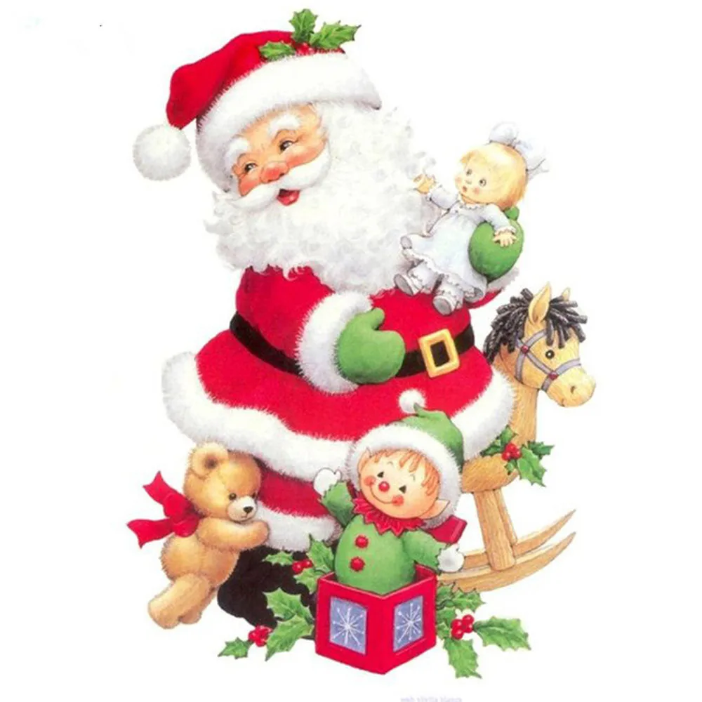 Crystal Full Square Diy Diamond Painting Cross Stitch Santa Claus 5D Diamond Embroidery Mosaic Needlwork Rhinestones Home Decor
Crystal Full Square Diy Diamond Painting Cross Stitch Santa Claus 5D Diamond Embroidery Mosaic Needlwork Rhinestones Home Decor
