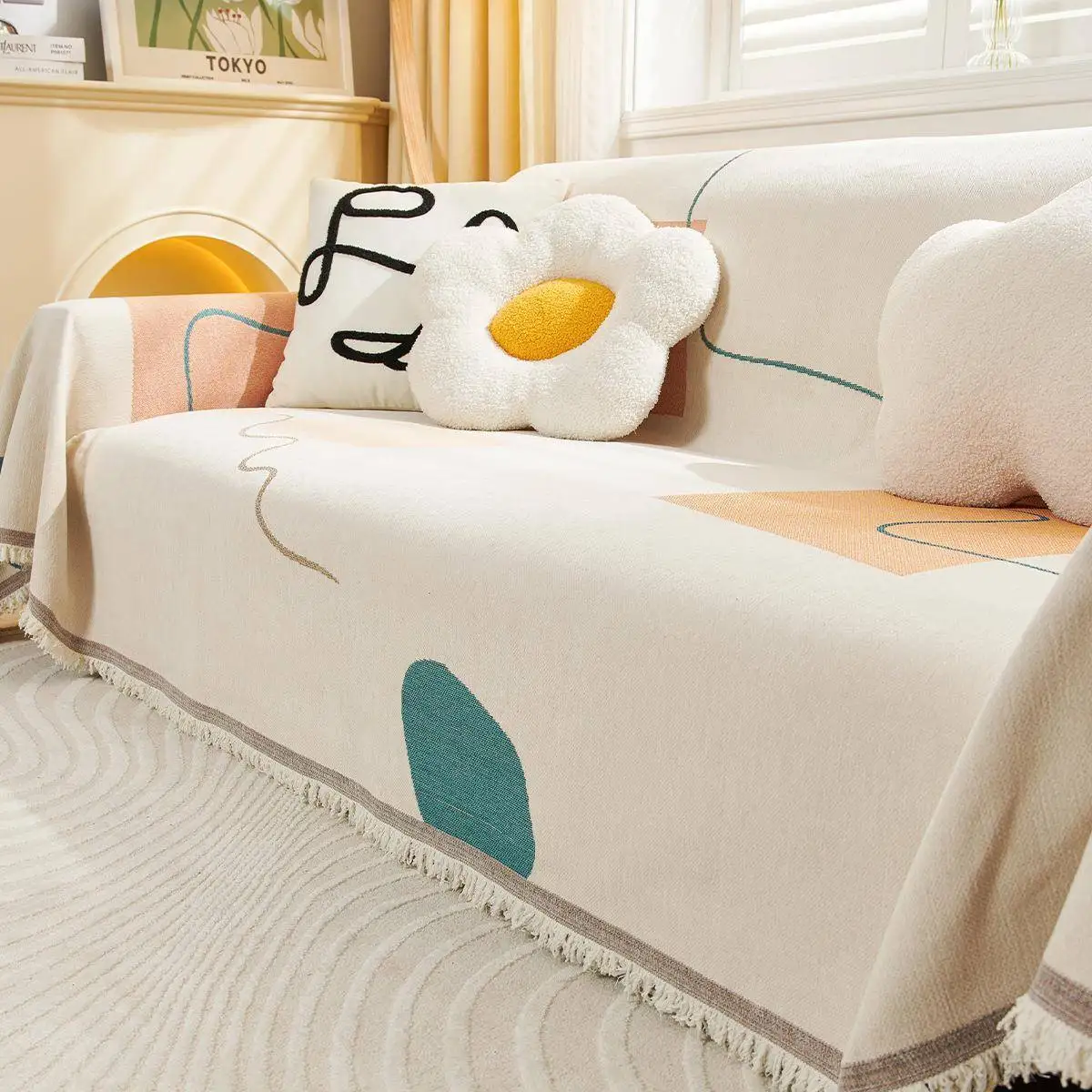 New Sofa Cover Cloth Pad Four Seasons Universal Claw Proof Can Be Laid out Or Covered Sofa Covering Couch Cushion
New Sofa Cover Cloth Pad Four Seasons Universal Claw Proof Can Be Laid out Or Covered Sofa Covering Couch Cushion