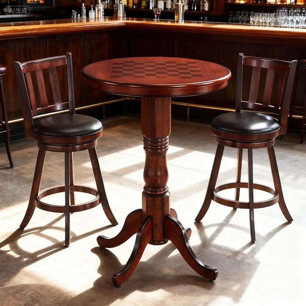 Compact 3-Piece Counter-Height Dining Set with Swivel Stools for Small Spaces
Compact 3-Piece Counter-Height Dining Set with Swivel Stools for Small Spaces