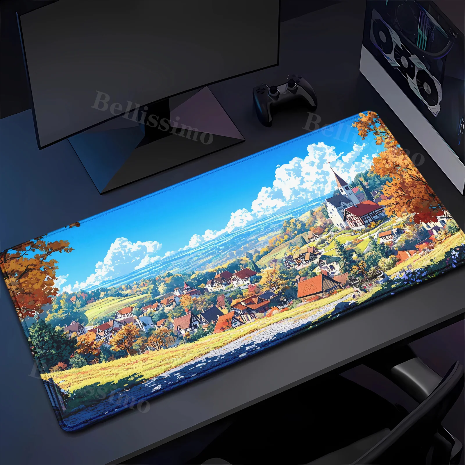 Retro blue sky white clouds HD Mousepad Street Art Purple Japan Anime Skyline city offices Desk Mat XXL Gaming teclado Mouse Pad 
Retro blue sky white clouds HD Mousepad Street Art Purple Japan Anime Skyline city offices Desk Mat XXL Gaming teclado Mouse Pad