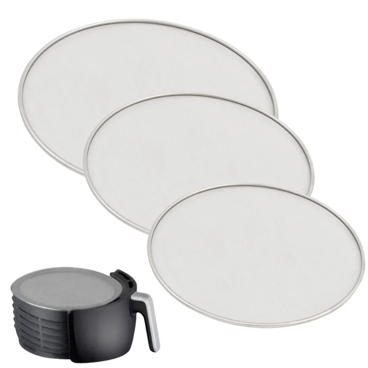 Air Fryer Stainless Steel Splash Guard Designed for Efficient Cooking Protection Simple Detachment and Easy Maintenance
Air Fryer Stainless Steel Splash Guard Designed for Efficient Cooking Protection Simple Detachment and Easy Maintenance