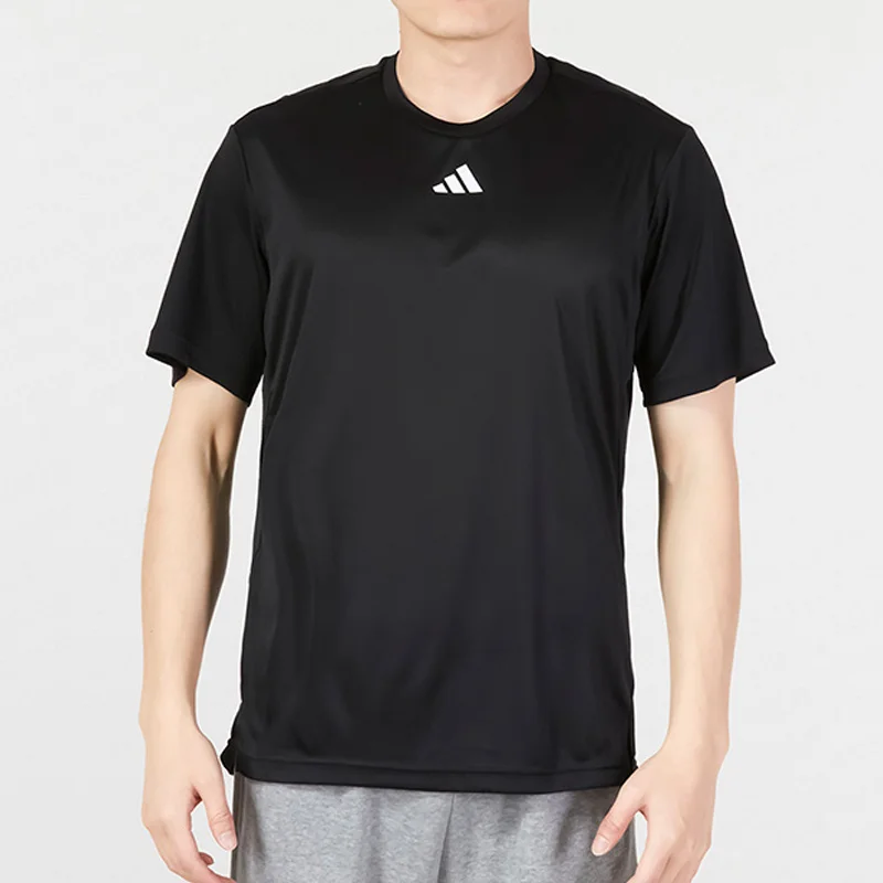 Men's adidas IB7915, Summer Ice Silk Quick Dry Tee, Loose Black Trendy Crew Neck Short Sleeve Top for Running & Daily
Men's adidas IB7915, Summer Ice Silk Quick Dry Tee, Loose Black Trendy Crew Neck Short Sleeve Top for Running & Daily