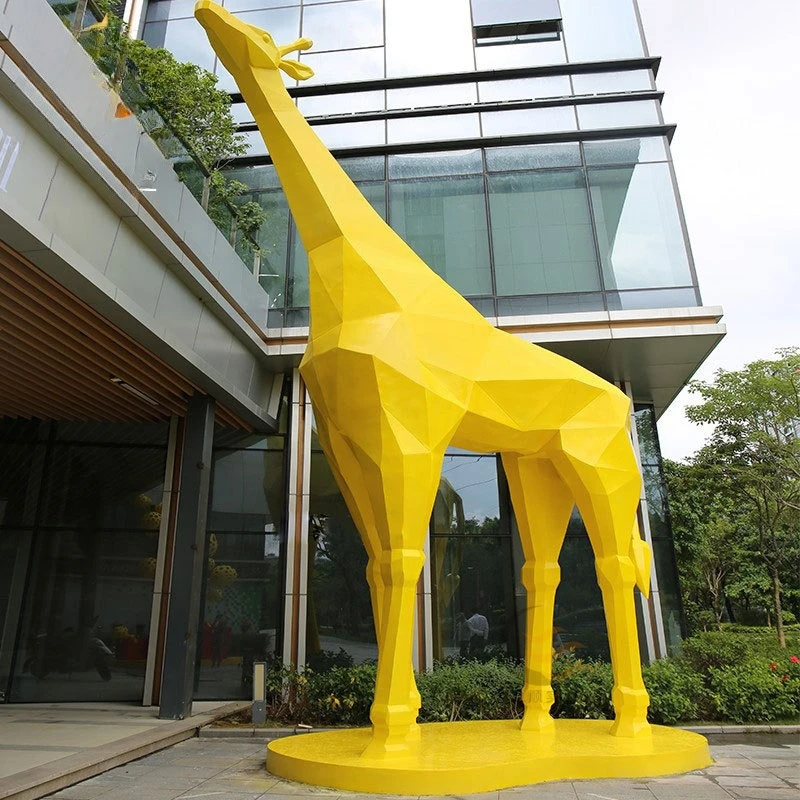 Shopping mall Meichen large fiberglass giraffe animal foam sculpture custom outdoor garden landscape decoration ornament
Shopping mall Meichen large fiberglass giraffe animal foam sculpture custom outdoor garden landscape decoration ornament