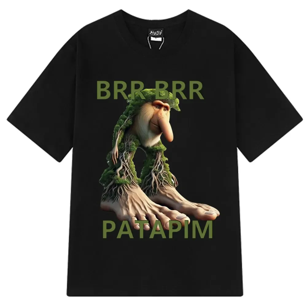 Funny cartoon printed T-shirt Italian Brainrot Meme pattern T-shirt Summer 100% cotton comfortable soft round neck T-shirt top
Funny cartoon printed T-shirt Italian Brainrot Meme pattern T-shirt Summer 100% cotton comfortable soft round neck T-shirt top