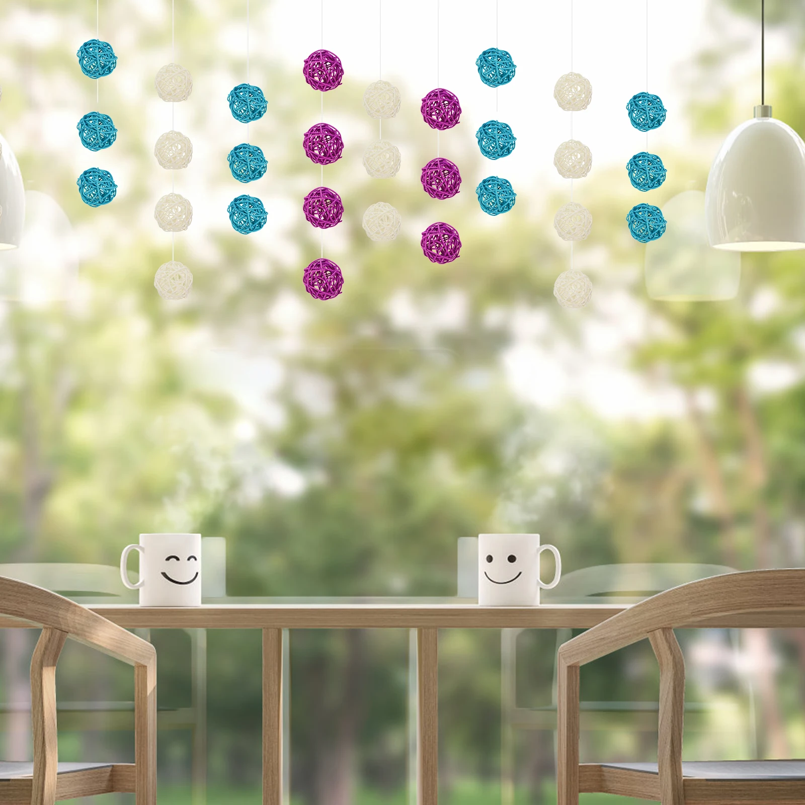 DIY Rattan Garland Diy Craft Rattan Balls Decorative Filler for Party Wedding Room Handwoven Natural Colorful Strong
DIY Rattan Garland Diy Craft Rattan Balls Decorative Filler for Party Wedding Room Handwoven Natural Colorful Strong