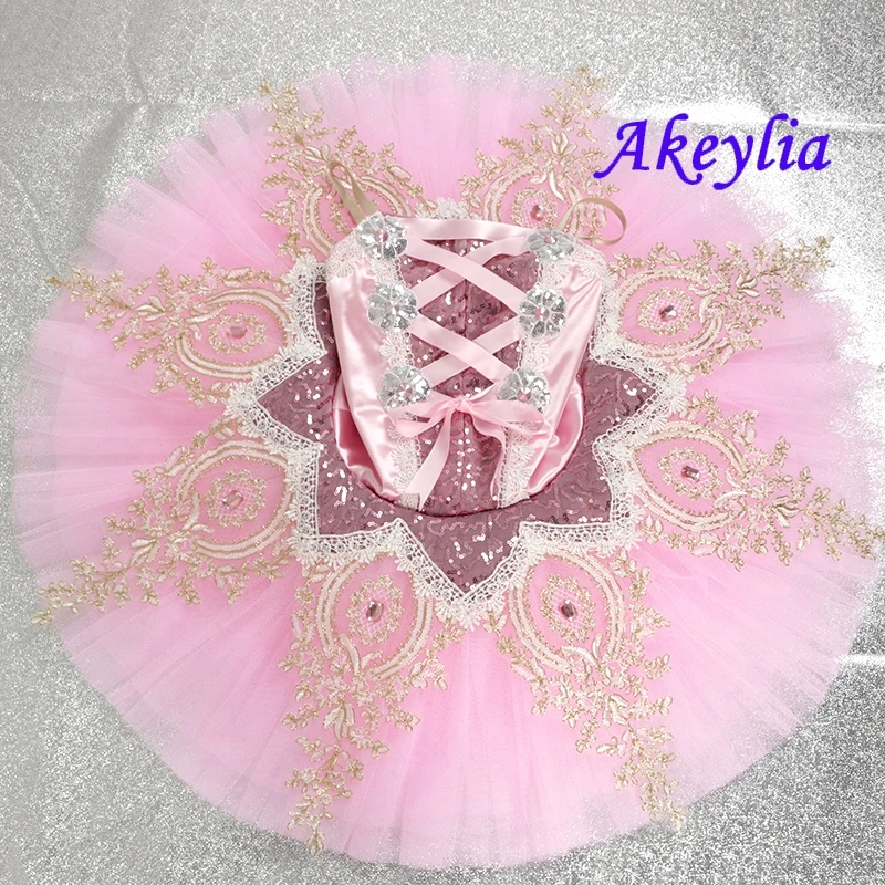 7 layers Pink Satin ballet tutu performance adult pancake tutu women classical ballet tutu for girls BLST20084
7 layers Pink Satin ballet tutu performance adult pancake tutu women classical ballet tutu for girls BLST20084