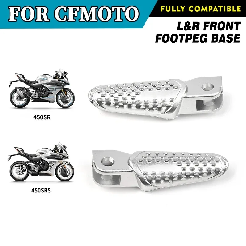 For CFMOTO Motorcycle Accessories 450SR Front Rear Left Right Footrest Brackets CF400-6 Foot Pegs
For CFMOTO Motorcycle Accessories 450SR Front Rear Left Right Footrest Brackets CF400-6 Foot Pegs
