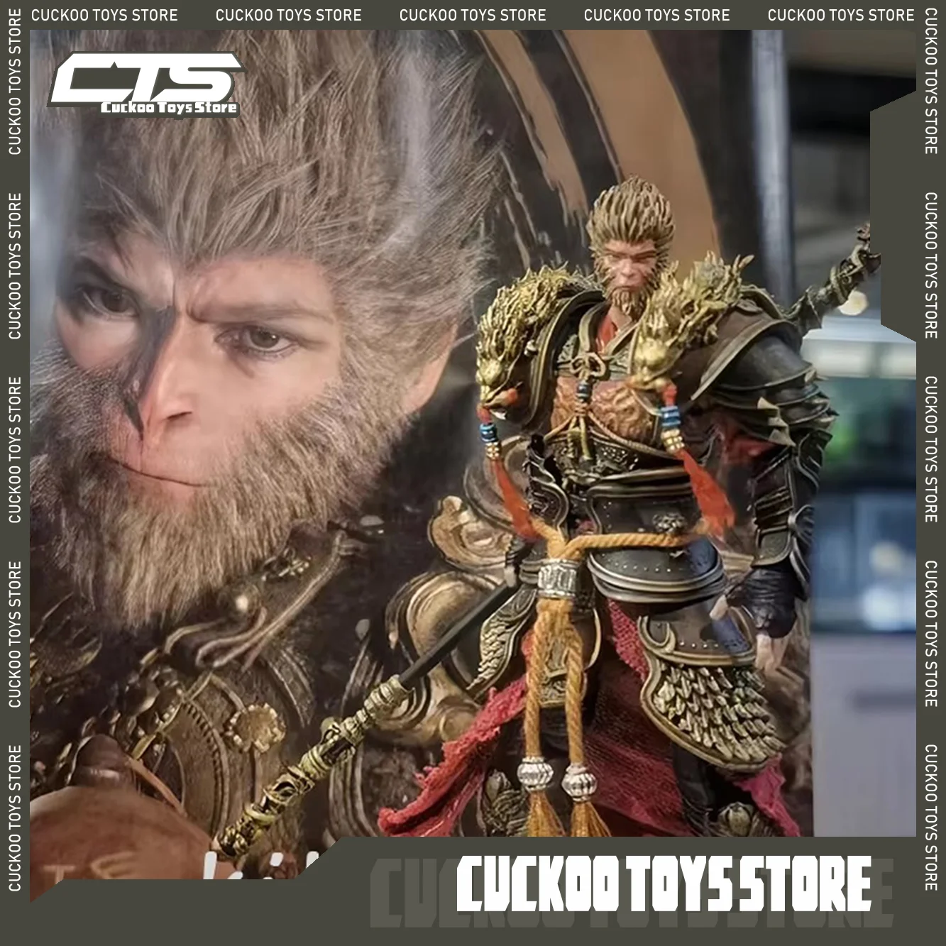 Black Myth: Wukong Anime Figures Wukong Figure Joint Movable Models Pvc Statue Collection Desk Decora Toys Christmas Gifts Kids
Black Myth: Wukong Anime Figures Wukong Figure Joint Movable Models Pvc Statue Collection Desk Decora Toys Christmas Gifts Kids