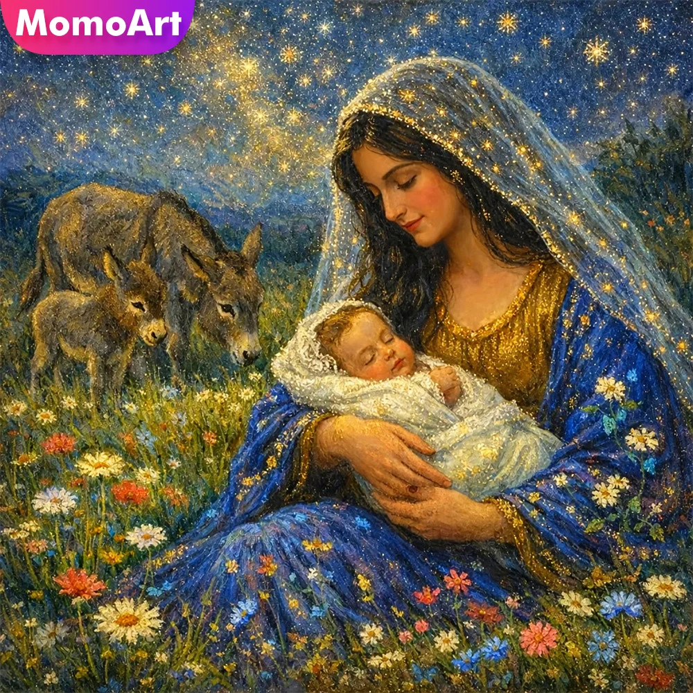 Momoart Diamond Painting Virgin Mary Full Drill Square Round Mosaic Portrait Cross Stitch Embroidery Flower Decor For Home
Momoart Diamond Painting Virgin Mary Full Drill Square Round Mosaic Portrait Cross Stitch Embroidery Flower Decor For Home