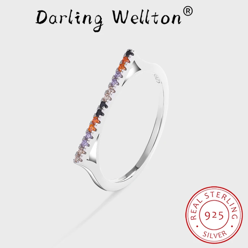 Classic Rainbow Single Row Champagne Sapphire Diamond Couple Ring For Women Original Sterling 925 Silver Valentine Gift Jewelry
Classic Rainbow Single Row Champagne Sapphire Diamond Couple Ring For Women Original Sterling 925 Silver Valentine Gift Jewelry