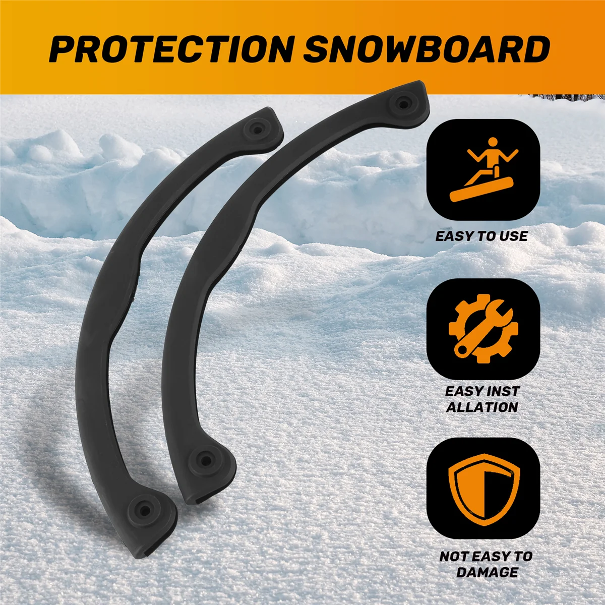 B44CProtection Snowboard Fit for All Size Mono-Board Skiing Board Protective Case Snowboard Tips,2Pcs
B44CProtection Snowboard Fit for All Size Mono-Board Skiing Board Protective Case Snowboard Tips,2Pcs