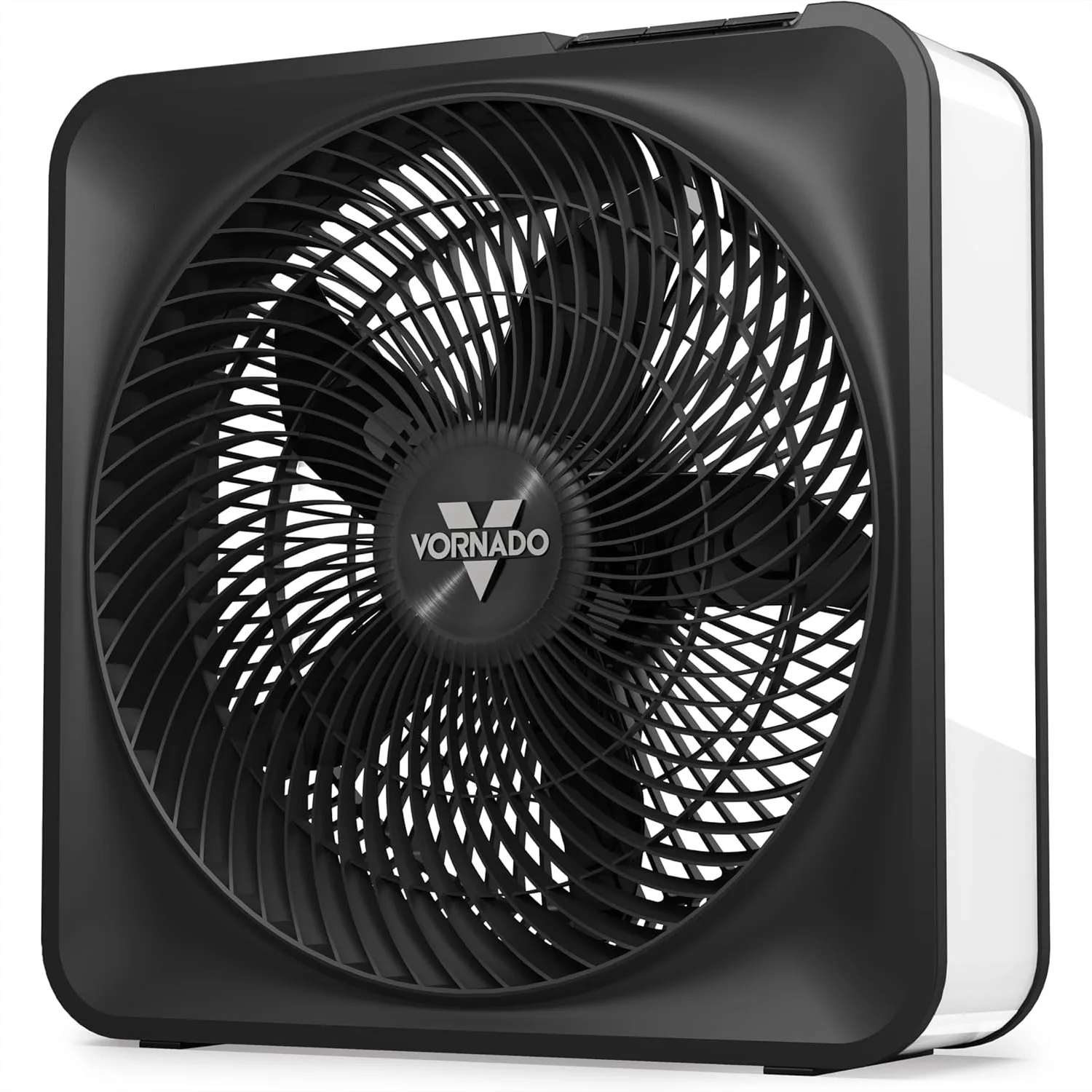 High Velocity Box Fan with 5 Speeds, Whole Room Air Circulation, Removable Grille, Ice White
High Velocity Box Fan with 5 Speeds, Whole Room Air Circulation, Removable Grille, Ice White
