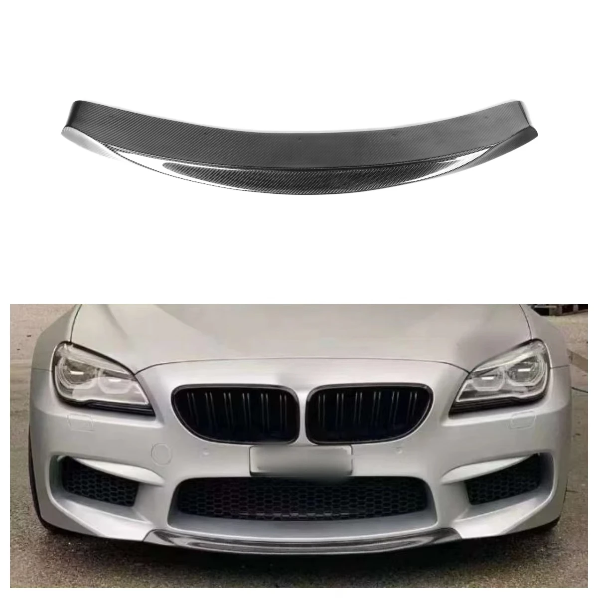 Real Carbon Fiber Car Parts RKP Style Front Lip Front Bumper Lip for 6 Series F06 F12 F13 M6 2012-2016
Real Carbon Fiber Car Parts RKP Style Front Lip Front Bumper Lip for 6 Series F06 F12 F13 M6 2012-2016