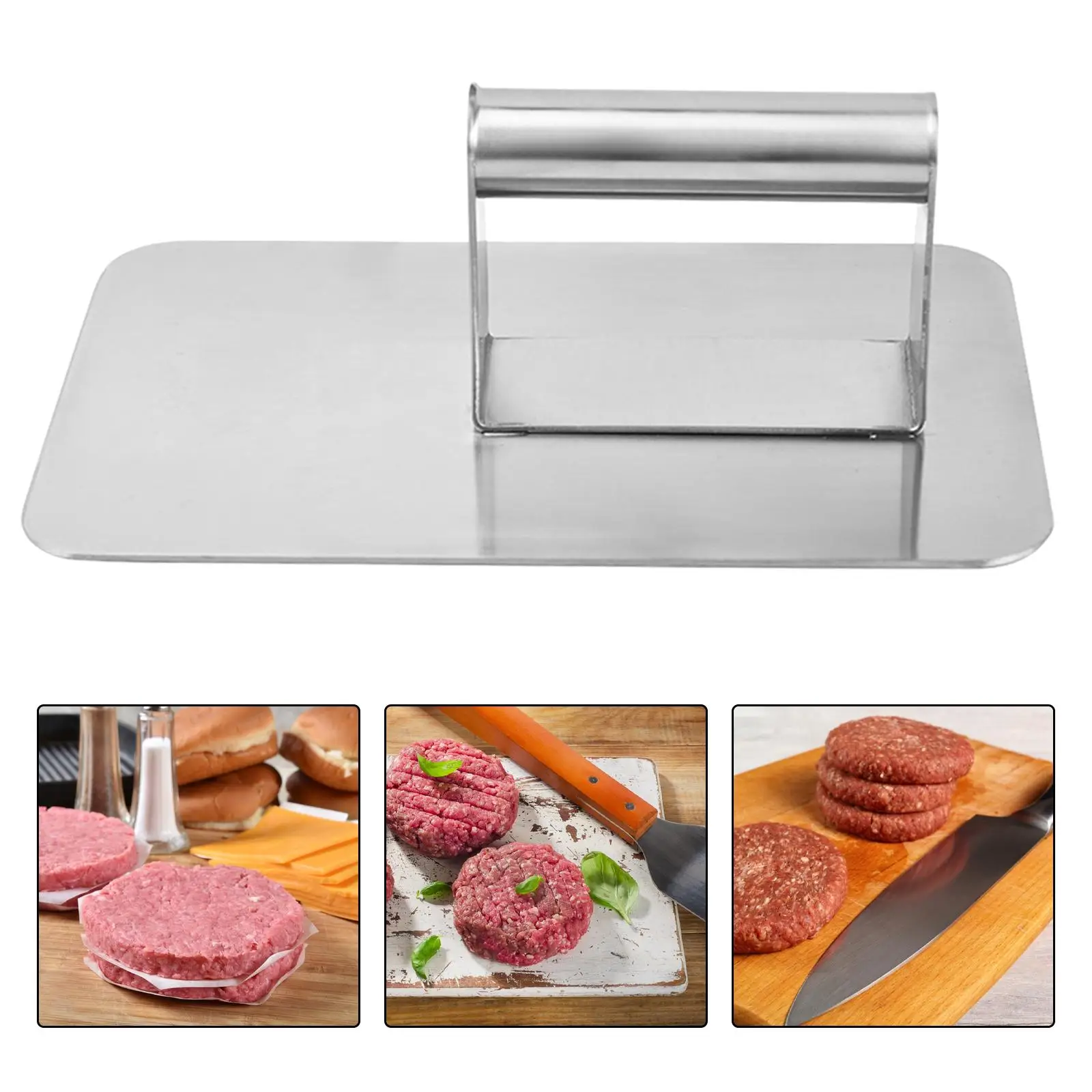 Burger Press Hamburger Press Nonstick Burger Smasher for Grill Grilling Tool
Burger Press Hamburger Press Nonstick Burger Smasher for Grill Grilling Tool