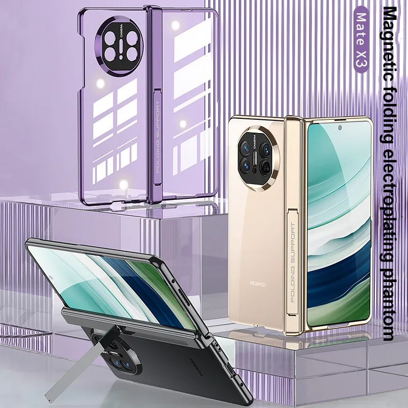 Роскошный прозрачный чехол с покрытием для Huawei Mate X3 со стеклянной пленкой, защитный пластиковый жесткий чехол
Роскошный прозрачный чехол с покрытием для Huawei Mate X3 со стеклянной пленкой, защитный пластиковый жесткий чехол