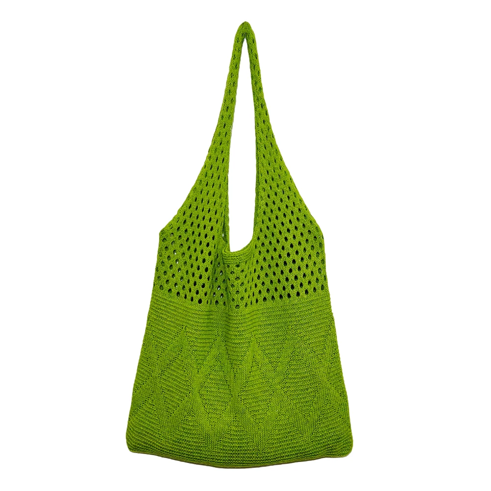 Women Knitting Shoulder Bag Large Capacity Totes Female Hobo Sling Shopping Bags
Women Knitting Shoulder Bag Large Capacity Totes Female Hobo Sling Shopping Bags