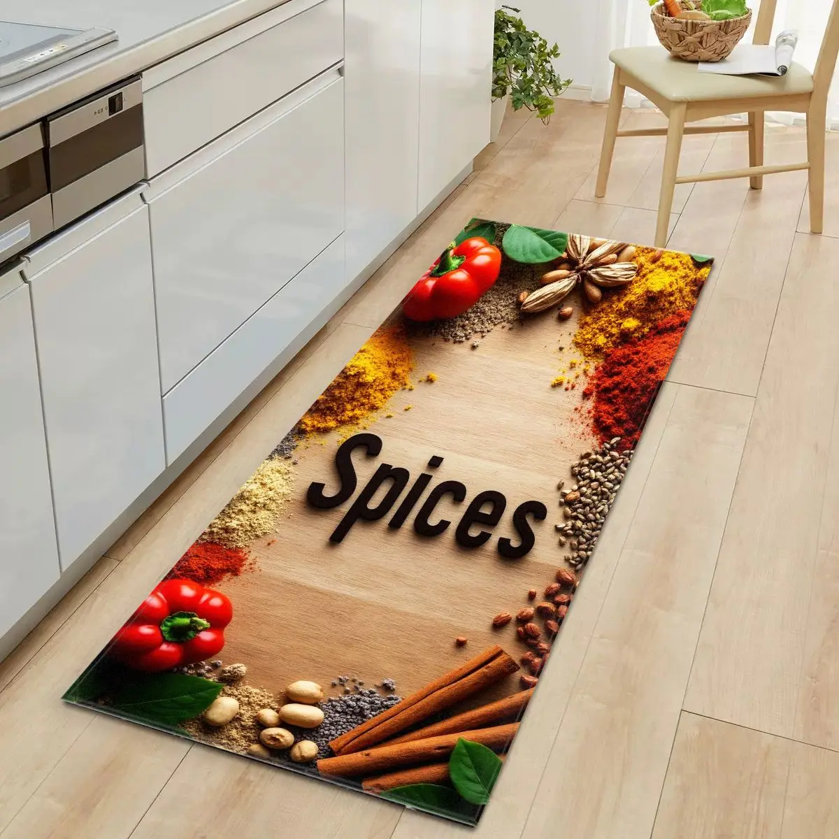 VIKAMA новая бытовая посуда, дверной коврик, кухонный впитывающий длинный противоскользящий коврик для спальни, украшение для дома 
VIKAMA новая бытовая посуда, дверной коврик, кухонный впитывающий длинный противоскользящий коврик для спальни, украшение для дома