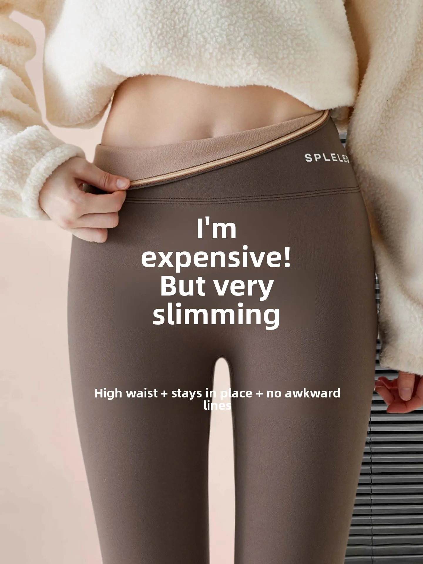 Caramel arkskin Yoga Pants Women's High Waist Thiened Fce Warm Cotton Tummy Control Butt Lifting Nine Points Pants
Caramel arkskin Yoga Pants Women's High Waist Thiened Fce Warm Cotton Tummy Control Butt Lifting Nine Points Pants