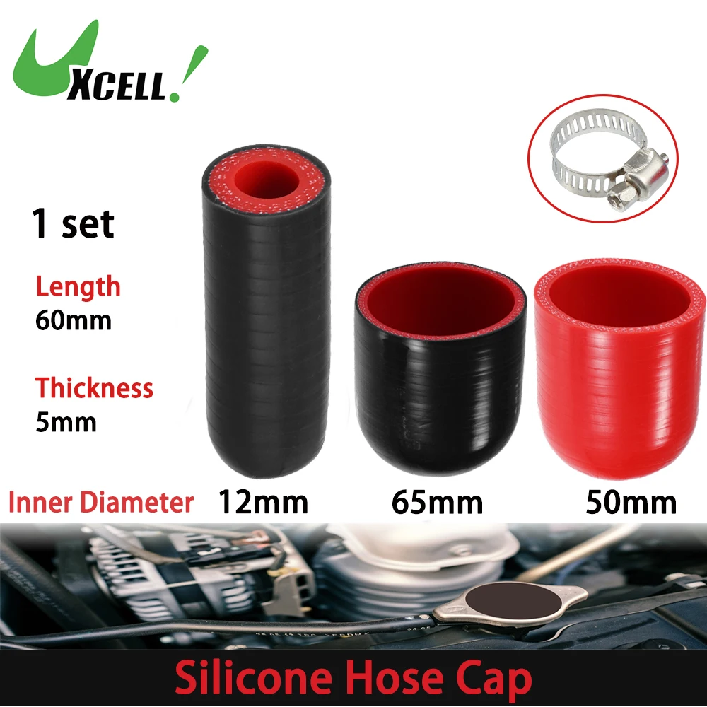 UXCELL 12mm 50mm 65mm ID 60mm Length Universal Black Red Silicone Coolant Cap Intake Vacuum Hose End Plug 3-ply Polyester
UXCELL 12mm 50mm 65mm ID 60mm Length Universal Black Red Silicone Coolant Cap Intake Vacuum Hose End Plug 3-ply Polyester