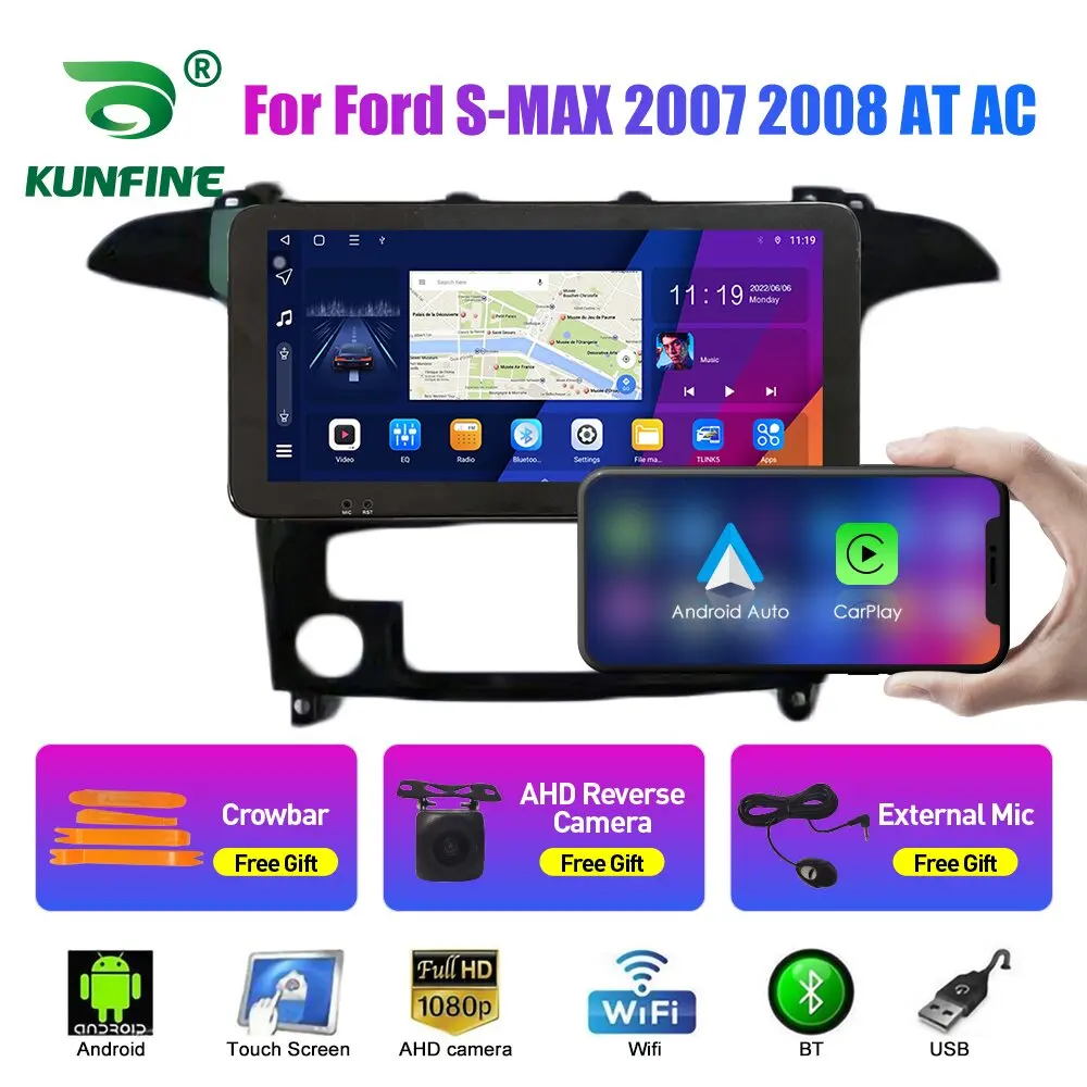10.33 Inch Car Radio For Ford S-MAX 2007-2008 2Din Android Octa Core Car Stereo DVD GPS Navigation Player QLED Screen Carplay
10.33 Inch Car Radio For Ford S-MAX 2007-2008 2Din Android Octa Core Car Stereo DVD GPS Navigation Player QLED Screen Carplay