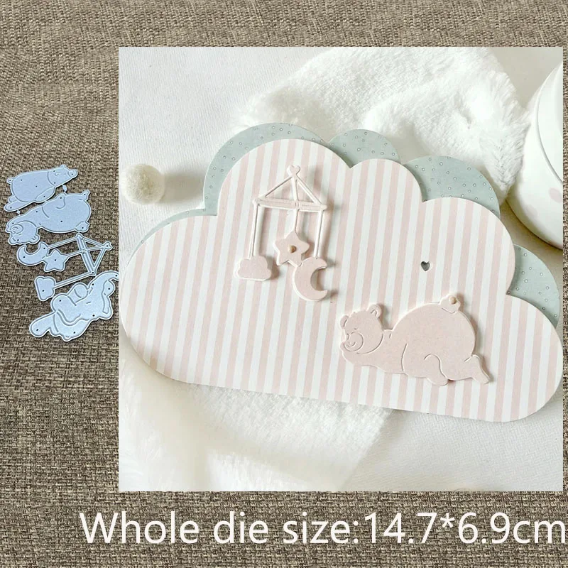 New Design Craft Metal stencil mold Cutting Die plush toy decoration scrapbook die cut Album Paper Card Craft Embossing
New Design Craft Metal stencil mold Cutting Die plush toy decoration scrapbook die cut Album Paper Card Craft Embossing