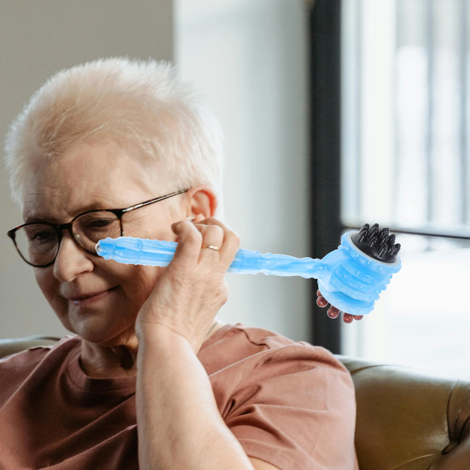 Handheld Massage Hammer Steel Ball Cushion Roller Double Head Percussion Back Shoulder Leg Full Body Relaxation Massager
Handheld Massage Hammer Steel Ball Cushion Roller Double Head Percussion Back Shoulder Leg Full Body Relaxation Massager