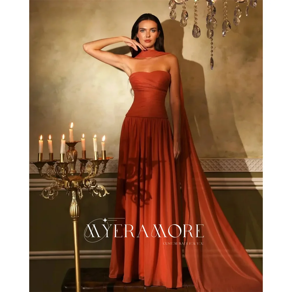 2025 New Arrival Evening Dresses For Woman Elegant Luxury Prom Dresses for Wedding Party Sleeveless Strapless Pleated Customized
2025 New Arrival Evening Dresses For Woman Elegant Luxury Prom Dresses for Wedding Party Sleeveless Strapless Pleated Customized