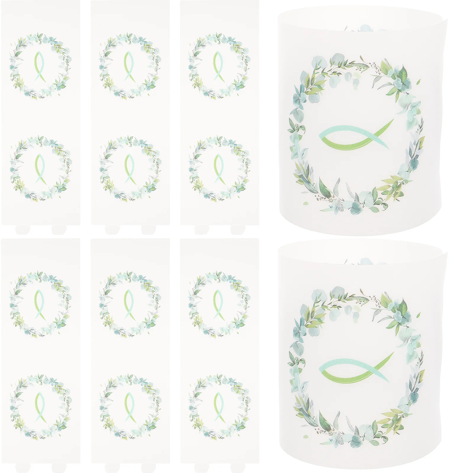 8pcs Plastic Shades Windproof Covers Decorative Cylinders For Home Desktop Open Ended Shades
8pcs Plastic Shades Windproof Covers Decorative Cylinders For Home Desktop Open Ended Shades