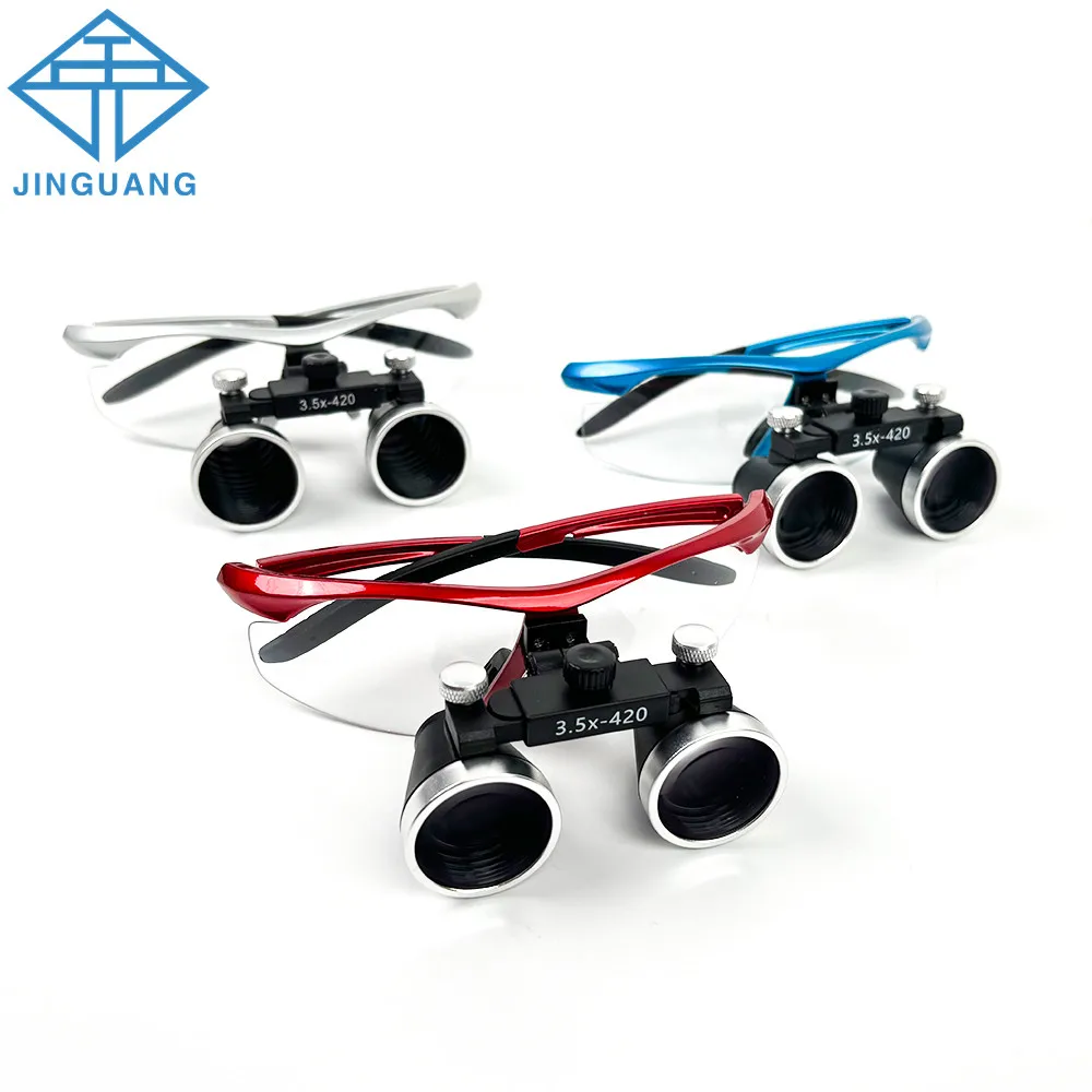 Dental Loupes with Lamp 3.5x Magnifier Lab Medical Magnification Binocular Magnifier Headlight Headlamp
Dental Loupes with Lamp 3.5x Magnifier Lab Medical Magnification Binocular Magnifier Headlight Headlamp