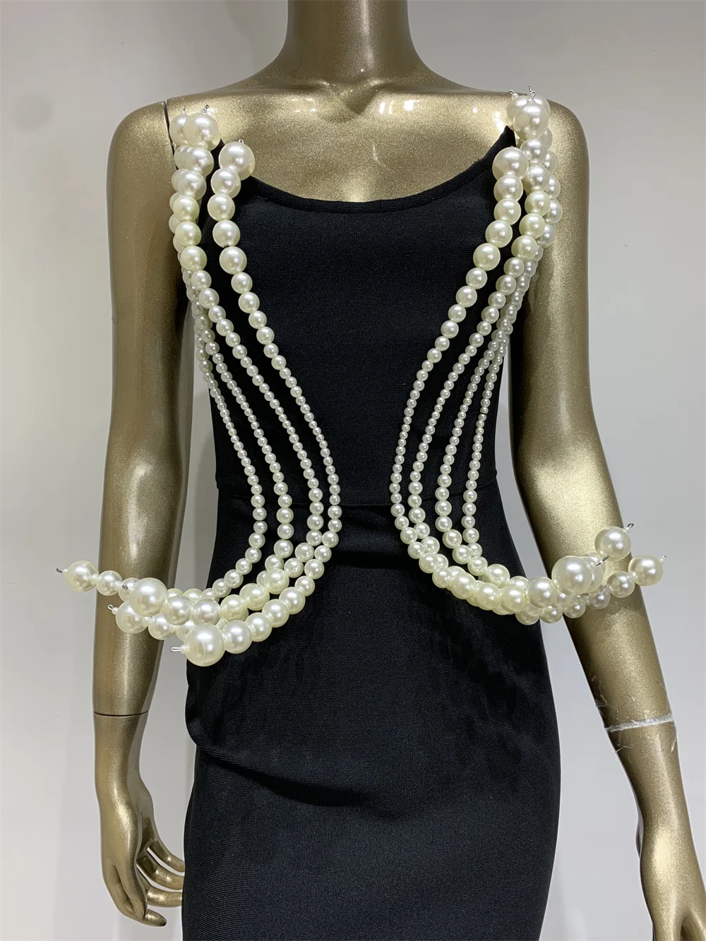 Women Luxury Designer 3D Pearls Bandage Dress Elegant Strapless Bodycon Maxi Long Celebrity Evening Party Birthday Gala Gowns
Women Luxury Designer 3D Pearls Bandage Dress Elegant Strapless Bodycon Maxi Long Celebrity Evening Party Birthday Gala Gowns