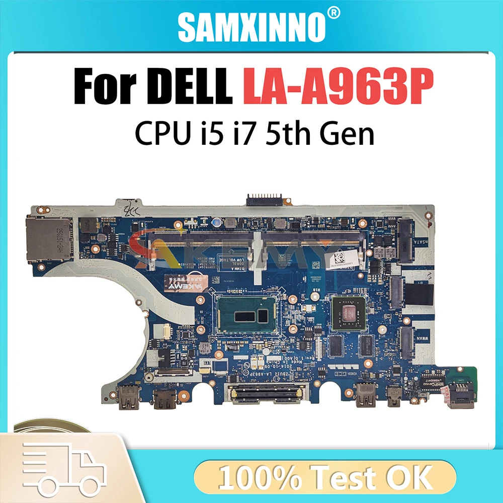 For DELL Latitude E7450 Laptop Motherboard LA-A963P 0HVV96 074G70 0KVR03 i5 i7 5th Gen 840M 2G Mainboard Tested OK
For DELL Latitude E7450 Laptop Motherboard LA-A963P 0HVV96 074G70 0KVR03 i5 i7 5th Gen 840M 2G Mainboard Tested OK