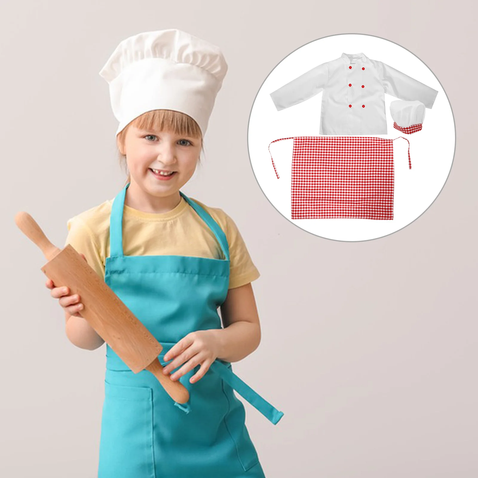 Children Chef Costume Long Sleeve 130cm Pink Kids Role Play Clothes Toddler Cooking Clothing Costumes
Children Chef Costume Long Sleeve 130cm Pink Kids Role Play Clothes Toddler Cooking Clothing Costumes