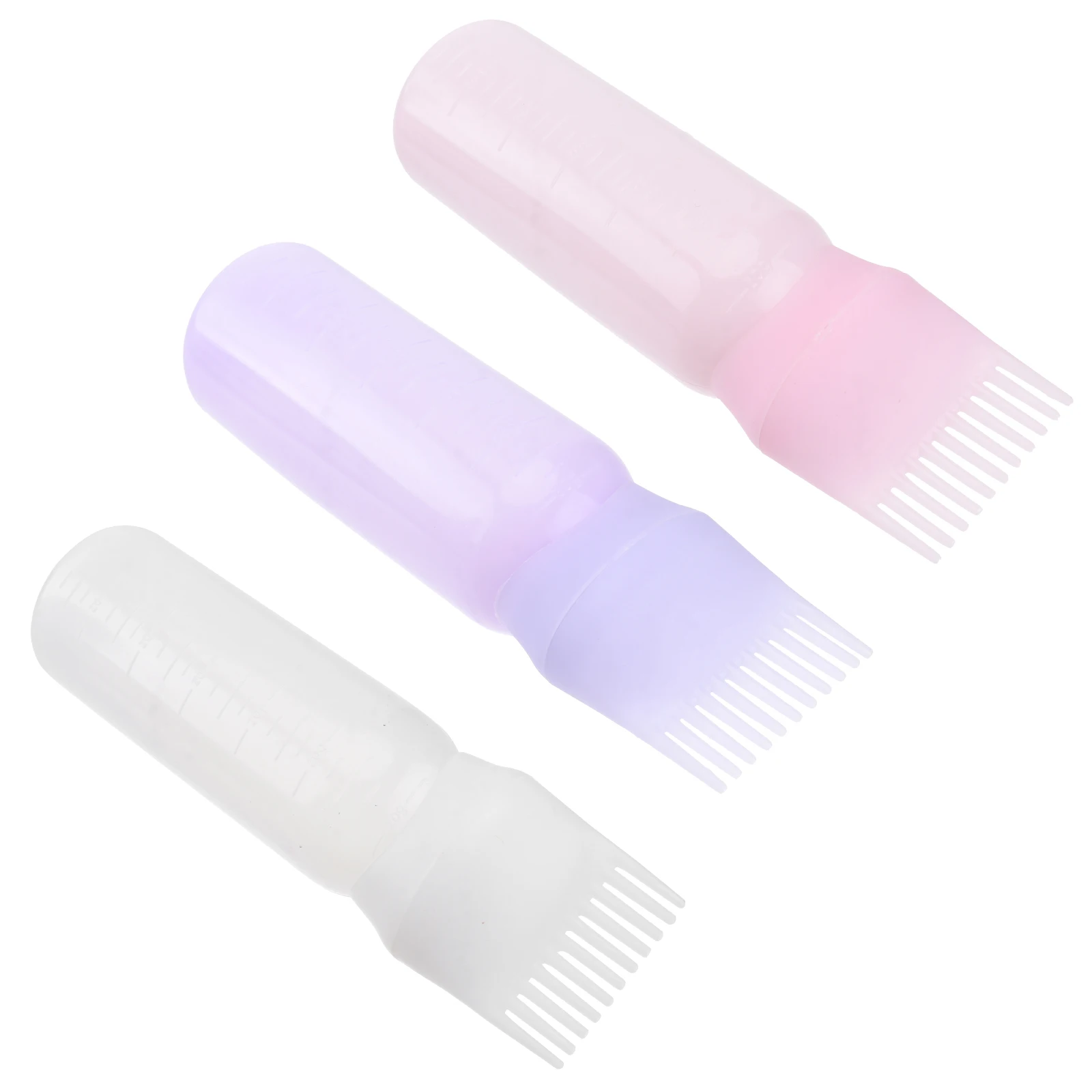 3pcs Dye Bottle Comb Hairdressing Hair Applicator Applicator Dry Shampoo Bottle Plastic Durable Lightweight Home Salon Use
3pcs Dye Bottle Comb Hairdressing Hair Applicator Applicator Dry Shampoo Bottle Plastic Durable Lightweight Home Salon Use