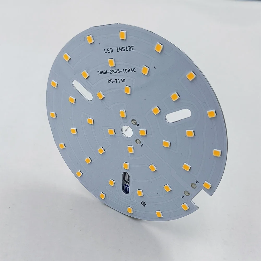 LED chip LED board PCB Led module round D99mm lights for home downlights Diy Replace SMD 2835 Constant current DC36V 20W
LED chip LED board PCB Led module round D99mm lights for home downlights Diy Replace SMD 2835 Constant current DC36V 20W