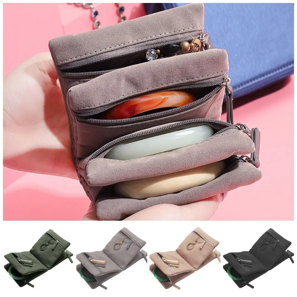 Foldable Jewelry Organizer Zipper High Capacity Travel Jewelry Storage Bag Delicate Aesthetic Earrings Container Outdoor
Foldable Jewelry Organizer Zipper High Capacity Travel Jewelry Storage Bag Delicate Aesthetic Earrings Container Outdoor