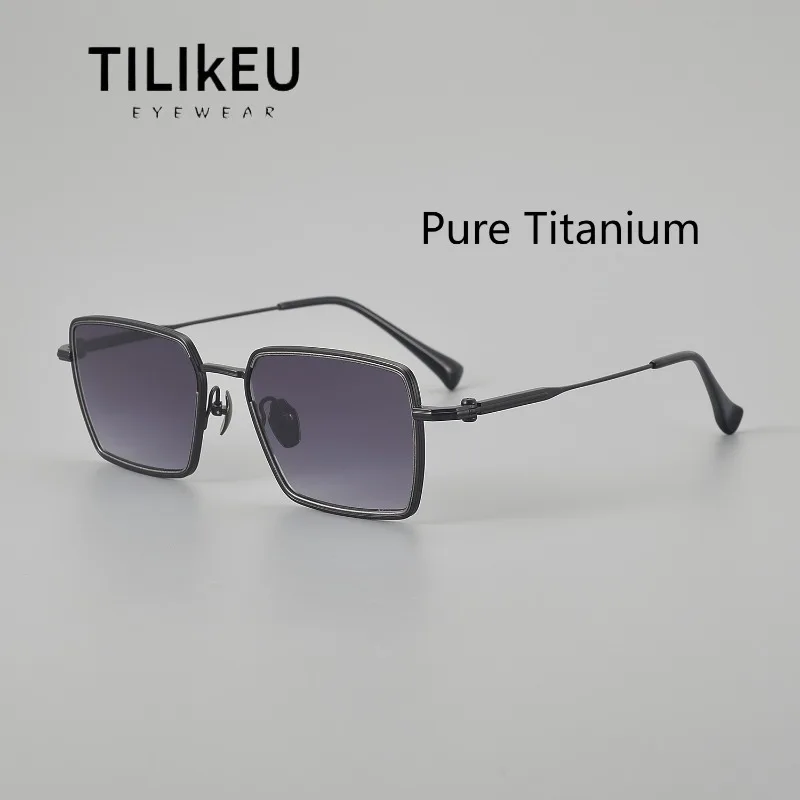 Vintage Large Frame Outdoor Sports Men's Square Frame Pure Titanium Sunglasses 2025 Women's High-end Luxury Brand Sunglasses
Vintage Large Frame Outdoor Sports Men's Square Frame Pure Titanium Sunglasses 2025 Women's High-end Luxury Brand Sunglasses