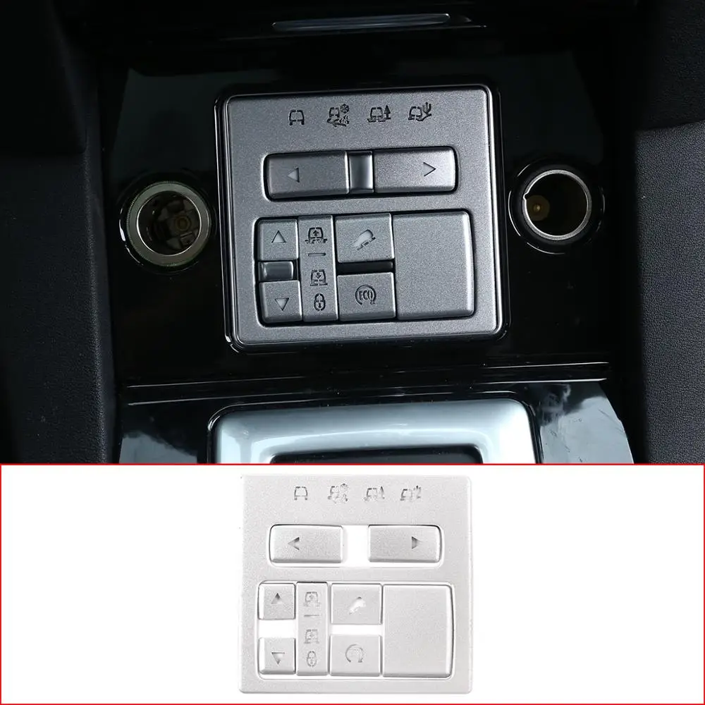Для Land Rover Discovery 4 2014-2016, алюминиевый сплав, салон автомобиля, центральная консоль, кнопка регулировки режима, блестки, автомобильные аксессуары
Для Land Rover Discovery 4 2014-2016, алюминиевый сплав, салон автомобиля, центральная консоль, кнопка регулировки режима, блестки, автомобильные аксессуары